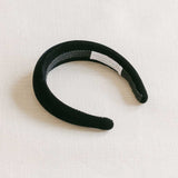 THE BLACK VELVET HEADBAND