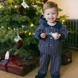 The Little One's Brushed Cotton Tartan Pyjamas