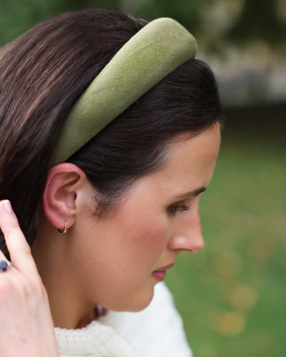 THE KHAKI SLIM HEADBAND Clementine & Mint