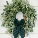 THE BLACK WATCH TARTAN MAXI BOW