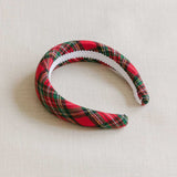 THE RED TARTAN HEADBAND