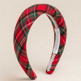 THE RED TARTAN HEADBAND
