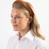 THE CINNAMON VELVET HEADBAND
