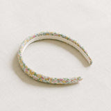THE YELLOW FLORAL CHILDREN'S HEADBAND MADE WITH LIBERTY FABRIC
