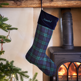 THE BLACK WATCH TARTAN CHRISTMAS STOCKING