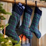 THE BLACK WATCH TARTAN CHRISTMAS STOCKING
