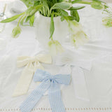 THE BLUE GINGHAM CLASSIC BOW