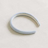 THE BLUE CHAMBRAY LINEN CHILDREN'S HEADBAND