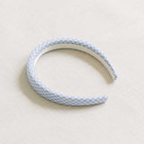 THE BLUE GINGHAM CHILDREN'S HEADBAND