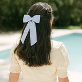 THE BLUE GINGHAM CLASSIC BOW