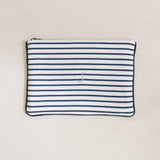 The Breton Stripe Maxi Pouch
