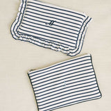 The Breton Stripe Maxi Pouch