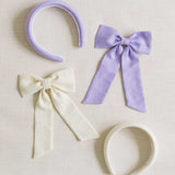 THE LILAC LINEN HEADBAND