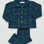 children's black watch tartan pyjamas