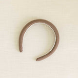 THE MOCHA LINEN HEADBAND