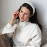 THE NATURAL LINEN WRAP HEADBAND