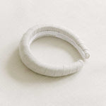 natural linen headband, linen headband, hair accessory, neutral headband