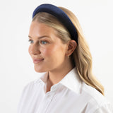 THE NAVY VELVET HEADBAND