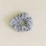 THE NAVY BLUE STRIPE SCRUNCHIE
