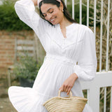 THE PEACH LINEN HEADBAND