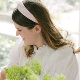 THE PINK GINGHAM HEADBAND