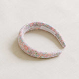 THE PASTEL FLORAL HEADBAND MADE WITH LIBERTY FABRIC