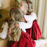 THE RED TARTAN CHILDREN'S HEADBAND