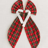THE RED TARTAN MAXI BOW