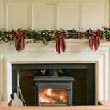 THE RED TARTAN MAXI BOW