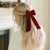 THE RED VELVET CLASSIC BOW
