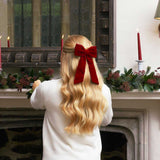 THE RED VELVET CLASSIC BOW