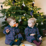 The Little One's Brushed Cotton Tartan Pyjamas