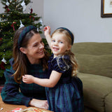 black watch tartan women's and child's headband