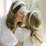 yellow floral liberty women's headband