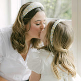 yellow floral liberty women's headband