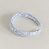 THE LIGHT BLUE FLORAL HEADBAND MADE WITH LIBERTY FABRIC