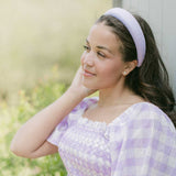 THE LILAC LINEN HEADBAND