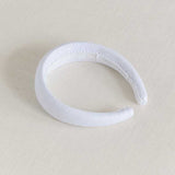 THE WHITE LINEN SLIM HEADBAND