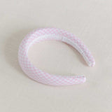 THE PINK GINGHAM HEADBAND
