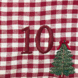 THE BURGUNDY GINGHAM ADVENT CALENDAR