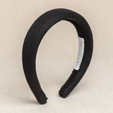 THE BLACK LINEN HEADBAND