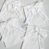 THE WHITE SATIN CLASSIC BOW