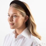 THE CHOCOLATE BROWN VELVET HEADBAND