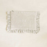 The Natural Ruffled Maxi Pouch