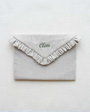 Load image into Gallery viewer, The Natural Ruffled Laptop Sleeve
