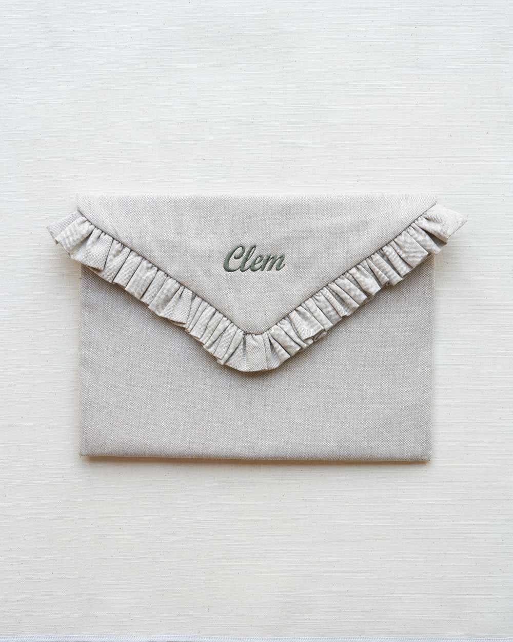 The Natural Ruffled Laptop Sleeve