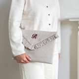 The Natural Ruffled Laptop Sleeve