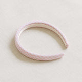 THE PINK GINGHAM CHILDREN'S HEADBAND
