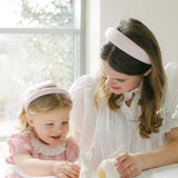 THE PINK GINGHAM CHILDREN'S HEADBAND