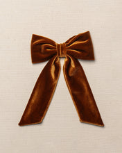 Load image into Gallery viewer, THE CINNAMON VELVET BOW
